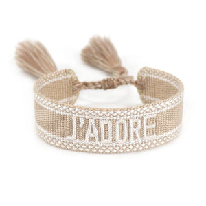 Woven Bracelets C'EST LA VIE Stacking Jewelry Bracelet