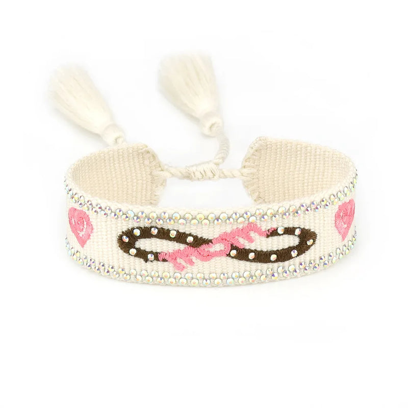 Woven Bracelets Women Girls Holiday Gift