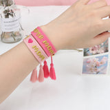 Woven Embroidery Bracelets Gift For Mom