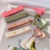 Woven Friendship Bracelet Tiny Stars Summer Jewelry