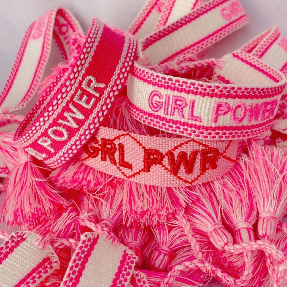 Adjustable Woven Friendship Bracelets with Tassel