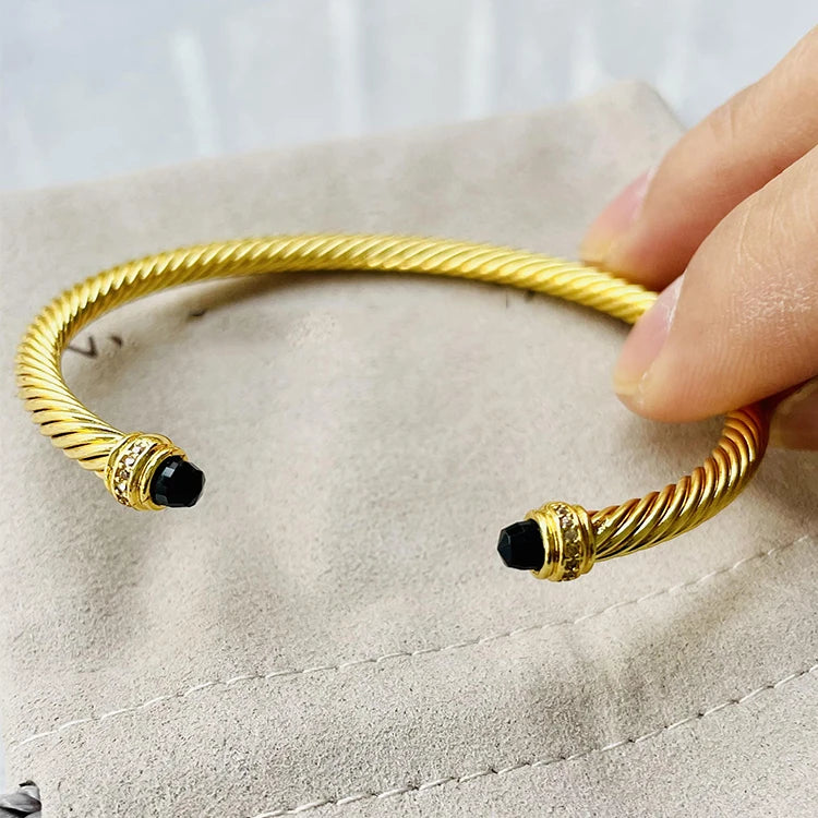 Woven Bracelet, Handmade Boho Style Jewelry