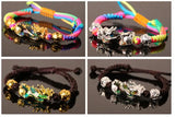 3D Gilded Red Rope Pixiu Mood Bracelet