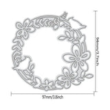 Wreath Carbon Steel Cutting Dies for DIY Scrapbooking Decorative Embossing