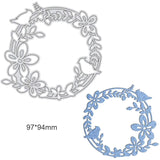 Wreath Carbon Steel Cutting Dies for DIY Scrapbooking Decorative Embossing