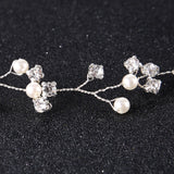 Crystal Bridal Hair Accessories Wreath for Wedding
