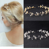 Crystal Bridal Hair Accessories Wreath for Wedding