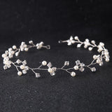 Crystal Bridal Hair Accessories Wreath for Wedding