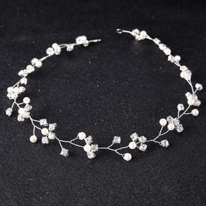 Crystal Bridal Hair Accessories Wreath for Wedding