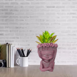 Flowerpot Epoxy Resin Mold Candle Concrete Plaster Silicone Mould