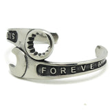 Wrench Bracelet 316L Stainless Steel Punk Style Biker Spanner Bracelet