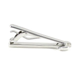 Adjustable Wrench Tie Bar Silver Tone Tool Father's Gift