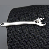 Copper Wrench Tie Clip for Men Business Necktie Accessory