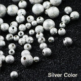 Metal Bead Silver K Spacer Loose Beads Jewelry Making DIY