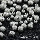 Metal Bead Silver K Spacer Loose Beads Jewelry Making DIY