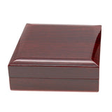 Wooden LED Lighted Watch Holder Box Organizer