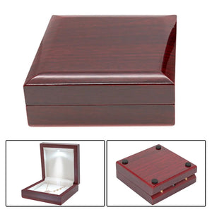 Wooden LED Lighted Watch Holder Box Organizer