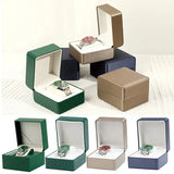Waterproof PU Watch Storage Case Gift Box Jewelry Organizer