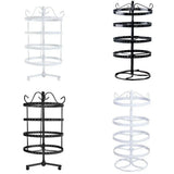 Metal Rotating Stand Jewelry Display Organizer 4 Lay