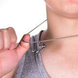 Wukaka Punk football shoe Pendant Necklace Chain for Boy
