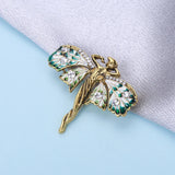 Enamel Angel Figure Brooch Pins - Butterfly Fairy Design - Unisex