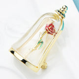 Enamel Rose Brooches Women Vintage Palace Style Party Office Brooch Pins Valenti