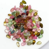 Wuzhou Pear Cut Tourmaline Gemstone for Jewelry Making