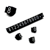 Mini Numeral Cubes Jewelry Tag Watch Display Stand