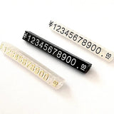 Mini Numeral Cubes Jewelry Tag Watch Display Stand