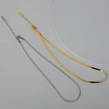 S925 Silver Blade Chain Necklace For Women Party Wedding Chram Jewelry
