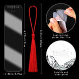 X4YA 15Pcs DIY Bookmarks with 5-Color Tassel for Kids