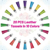 X4YA 80 Pcs Sublimation Blank Keychain Tassel Key Ring for Diy Art Craft