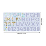 Alphabet Letter Number Pendant Epoxy Resin Mould DIY Crafts