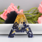 Alphabet Letter Number Pendant Epoxy Resin Mould DIY Crafts