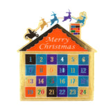 Christmas Countdown Calendar Epoxy Resin Mold Silicone Mould