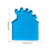 Christmas Countdown Calendar Epoxy Resin Mold Silicone Mould