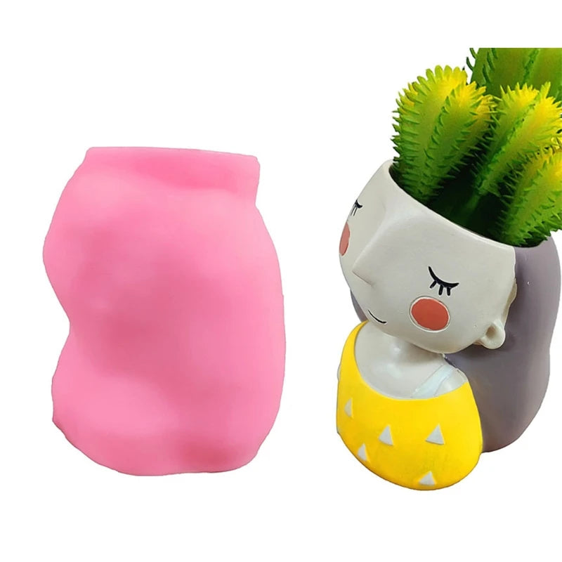 Resin Flower Pot Vase Mold for DIY Crafting