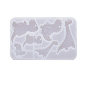 Dinosaur Wind Chimes Epoxy Resin Mold Hanging Pendant Ornaments Silicone Mould