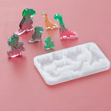Dinosaur Wind Chimes Epoxy Resin Mold Hanging Pendant Ornaments Silicone Mould