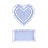 Love Hollow Candle Cover Epoxy Mold DIY Valentine's Handicraft Silicone Mold