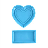 Love Hollow Candle Cover Epoxy Mold DIY Valentine's Handicraft Silicone Mold