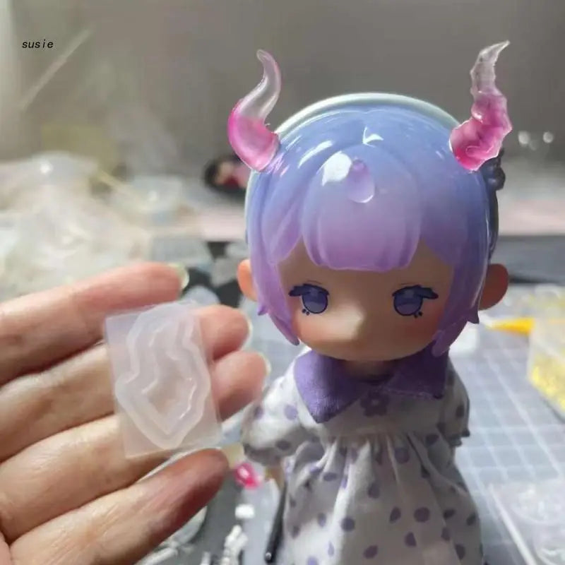 Horn Shape Earring Resin Mold for DIY