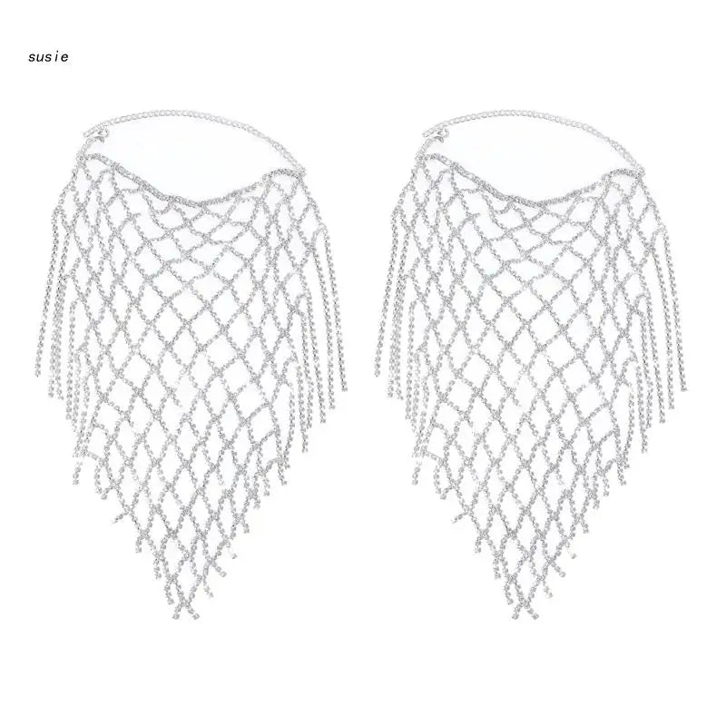 X7YA Anklet Chain Foot Chain Punk Nightclub Jewelry Accessories