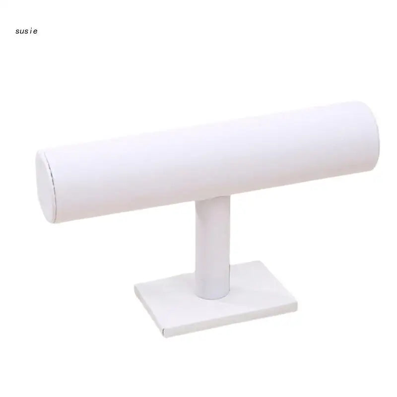 Velvet T-Shape Bracelet Display Stand Jewelry Organizer