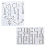 Building Block Numbers 0-9 Chocolate Mold Cake Decoration Silicone Mould
