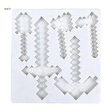 Building Block Numbers 0-9 Chocolate Mold Cake Decoration Silicone Mould