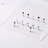 Clear Acrylic Display Holder Jewelry Retail Rack Earrings Holder