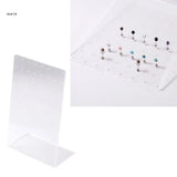 Clear Acrylic Display Holder Jewelry Retail Rack Earrings Holder
