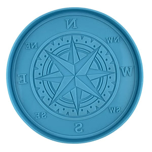 Compass Wall Decoration UV Crystal Epoxy Mold Hanging Ornaments