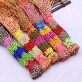 Cotton Rope Bracelets Multicolor Friendship Jewelry